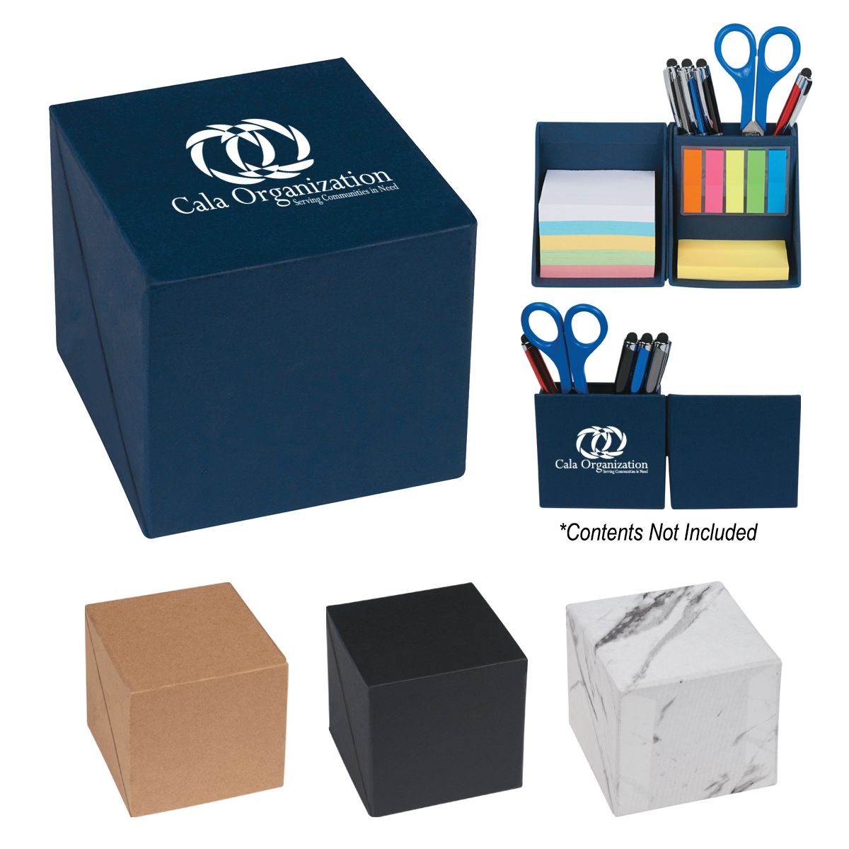 Office Buddy Cube 3" X 3" With Sticky Notes